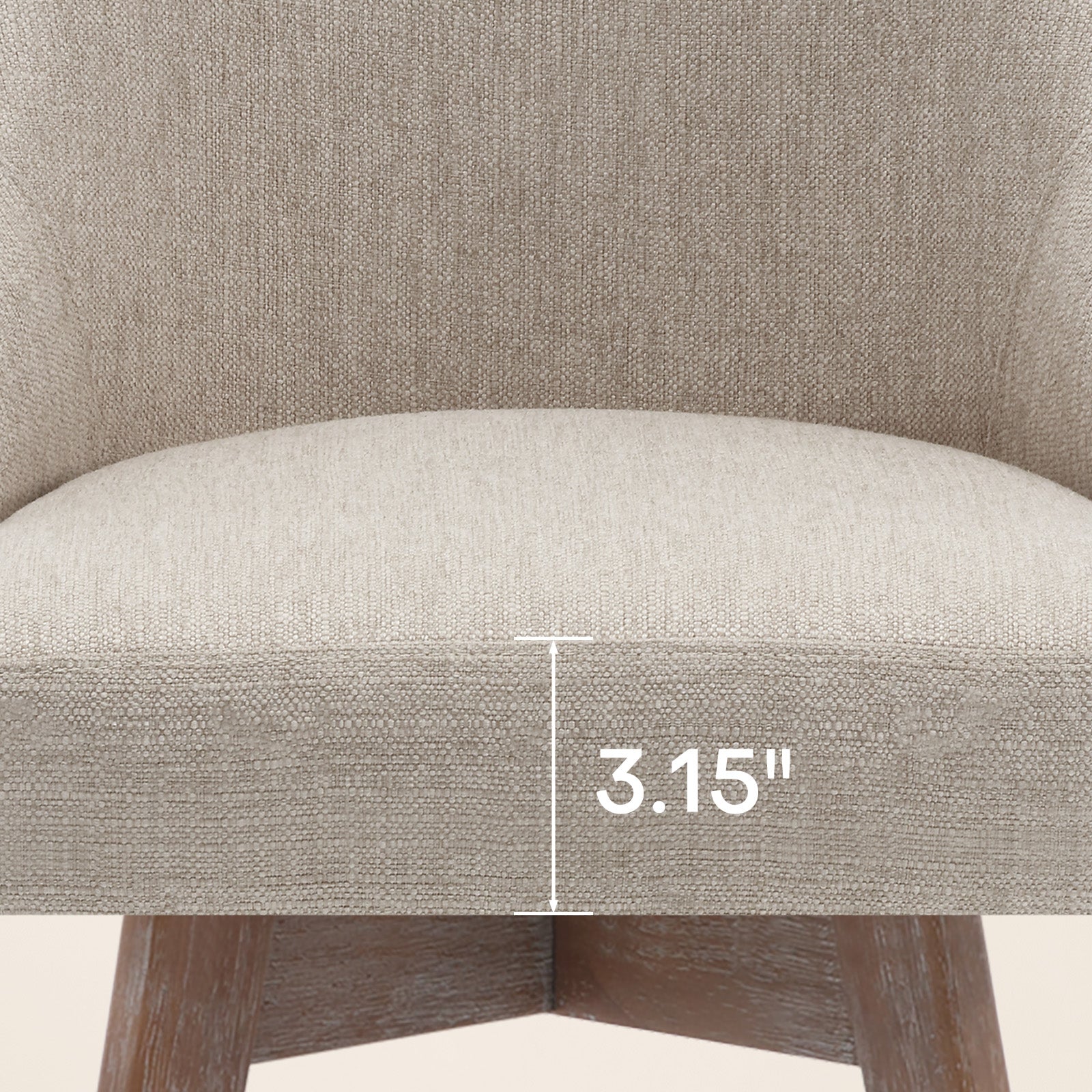 Luna Brown Swivel Counter Stool