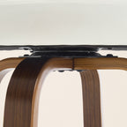 Arc Cream Swivel Bar Stool With Leather Back